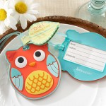 Owl Luggage Tag